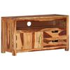 vidaXL Meuble TV 90x34,5x50 cm Bois d'acacia massif