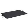 vidaXL Coussin de chaise longue noir 186x58x4 cm tissu oxford