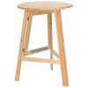 vidaXL Table de bar pliable 78 cm Bois de sapin