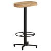 vidaXL Tabourets de bar lot de 2 76 cm bois de manguier massif