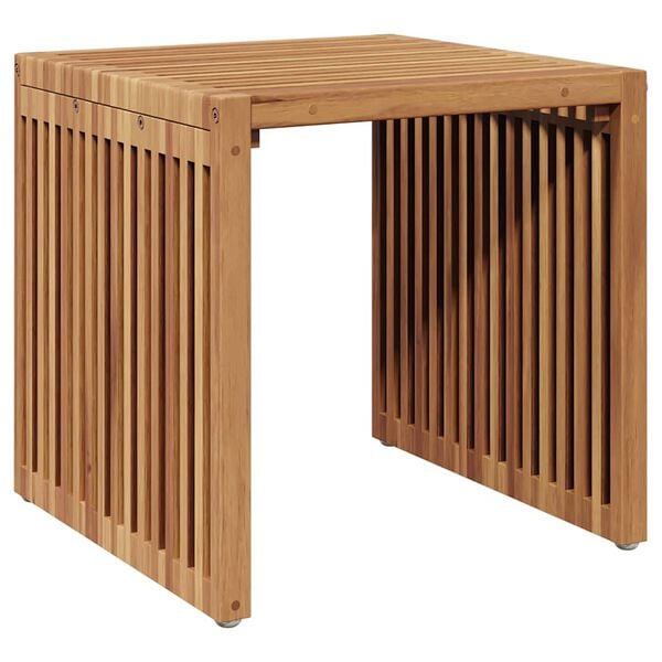 vidaXL Table d'appoint de jardin Marron 45 x 42,5 x 45 cm