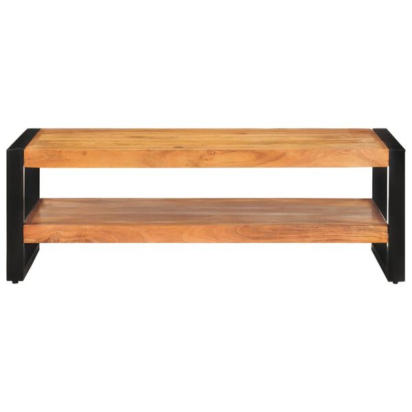 vidaXL Table basse 120x60x40 cm Bois d'acacia massif