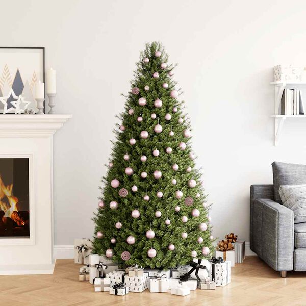 vidaXL Ensemble de boules de No&euml;l 100 pcs Rose