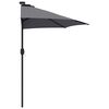 vidaXL Parasol de jardin Anthracite 294 x 150 x 224 cm