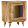vidaXL Table de chevet 40x30x50 cm Bois de manguier massif