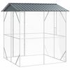 vidaXL Cage pour oiseaux Anthracite 215 x 208 x 247 cm Acier galvanisé