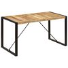 vidaXL Table à manger 140x70x75 cm Bois de manguier massif