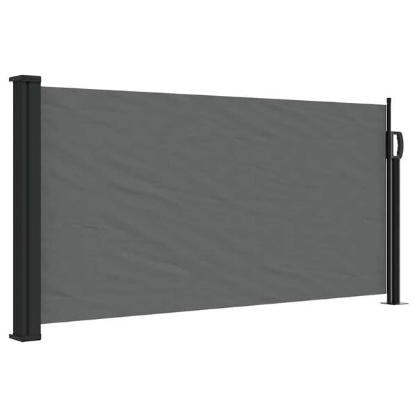 vidaXL Store lat&eacute;ral r&eacute;tractable Anthracite 100x300 cm
