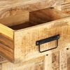 vidaXL Buffet 172x35x80 cm Bois de manguier massif
