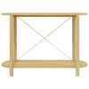 vidaXL Table console 110x38x75 cm Bois d'ingénierie