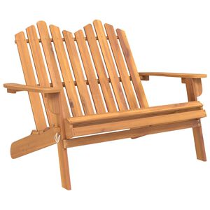 vidaXL Banc de jardin Adirondack 126 cm bois massif d'acacia