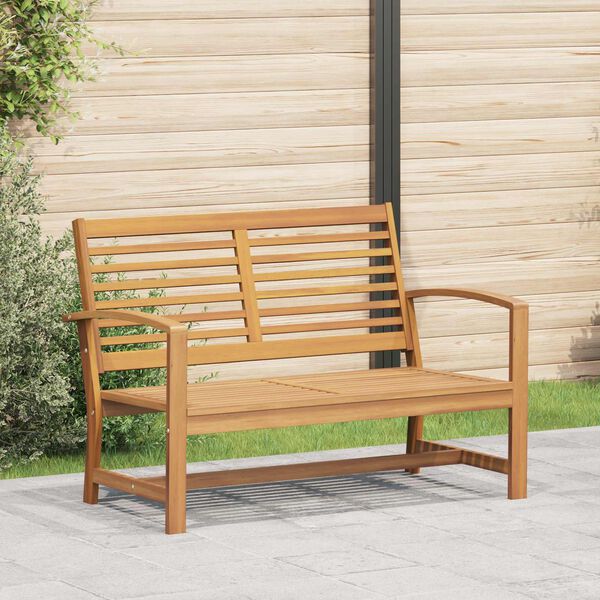 vidaXL banc Marron 110 x 65 x 76,5 cm Bois de teck massif
