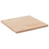 vidaXL Dessus de table 50x50x2,5 cm carr&eacute; bois de pin massif