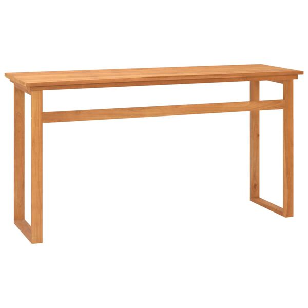 vidaXL Bureau 120x45x75 cm Bois de teck solide