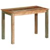 vidaXL Table de salle &agrave; manger 110x55x76cm Bois massif de r&eacute;cup&eacute;ration
