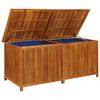 vidaXL Bo&icirc;te de rangement de jardin 175x80x75 cm Bois d'acacia solide