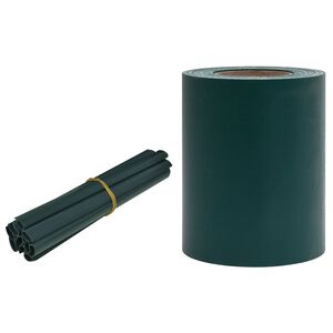 vidaXL &Eacute;cran d'intimit&eacute; de jardin PVC 35x0,19 m Vert mat