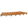 vidaXL Marches de spa 2 pcs bois massif d'acacia