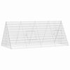 vidaXL Cage pour lapins Argent 215 x 100 x 85 cm Acier galvanis&eacute;