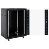 vidaXL Armoire r&eacute;seau 15U avec pieds pivotants 19" IP20 60 x 45 x 86 cm