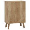 vidaXL Commode 56x30x80 cm Bois massif de teck