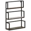 vidaXL &Eacute;tag&egrave;re murale 60x20x85 cm Bois de r&eacute;cup&eacute;ration massif