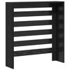 vidaXL Cache-Radiateur Chêne noir 78 x 20 x 82 cm Bois d'ingénierie