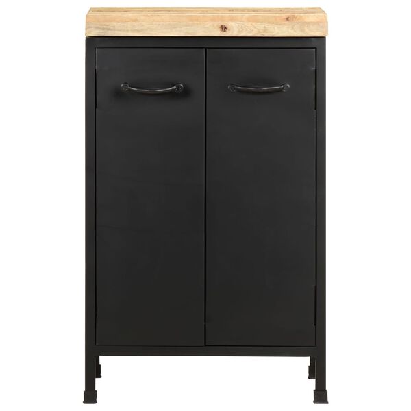 vidaXL Buffet 47x35x76 cm Bois de manguier brut