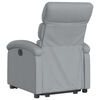 vidaXL Fauteuil inclinable gris clair tissu