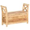 vidaXL Banc d'entr&eacute;e 103x33x72 cm Bois de manguier solide