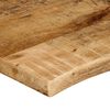 vidaXL Dessus de table 70x60x2,5 cm bord vif bois massif manguier brut