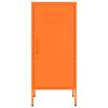 vidaXL Armoire de rangement Orange 42,5x35x101,5 cm Acier