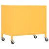 vidaXL Armoire de rangement Jaune moutarde 60x35x56 cm Acier