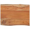 vidaXL Dessus de table 50x40x2,5 cm rectangulaire bois massif d'acacia