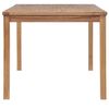 vidaXL Table de jardin 150x90x77 cm Bois de teck solide