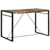 vidaXL Table de bar 175x90x110 cm bois massif de r&eacute;cup&eacute;ration