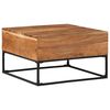 vidaXL Table basse 68x68x41 cm Bois d'acacia solide