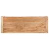 vidaXL Banc 110x38x46 cm Bois solide d'acacia