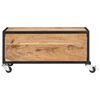 vidaXL Table basse 70x70x32 cm Bois solide d'acacia