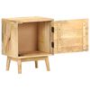 vidaXL Table de chevet 40x30x50 cm Bois de manguier massif