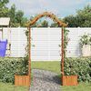 vidaXL Pergola de jardin avec jardinière Bois pin massif