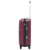 vidaXL Valise rigide 3 pcs Rouge bordeaux ABS
