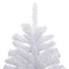 vidaXL Sapin de Noël artificiel à charnières avec neige floquée 150 cm