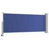 vidaXL Auvent lat&eacute;ral r&eacute;tractable de patio 100x300 cm Bleu