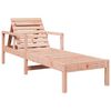 vidaXL Chaise longue 199,5x62x55 cm bois massif de douglas