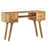 vidaXL Bureau Bois de manguier massif 115 x 47 x 76 cm