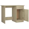 vidaXL Bureau Ch&ecirc;ne sonoma 100x50x76 cm Bois d&rsquo;ing&eacute;nierie