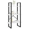 vidaXL &Eacute;tag&egrave;re de rangement blanc 60x30x105 cm bois d'ing&eacute;nierie