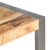 vidaXL Table basse 110x60x40 cm Bois de manguier brut