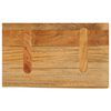 vidaXL Dessus de table &agrave; bord vivant 60x20x2,5 cm bois massif manguier